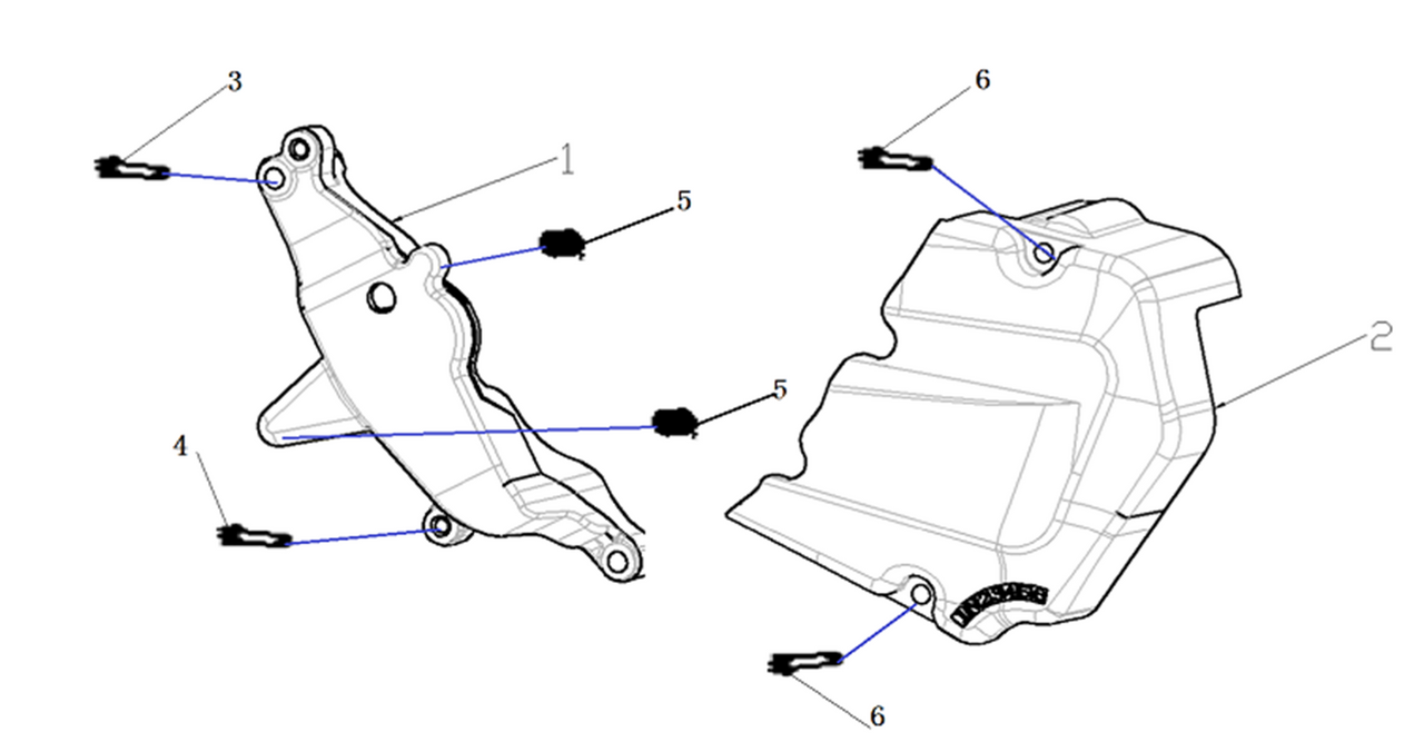 COUNTER SPROCKET COVER