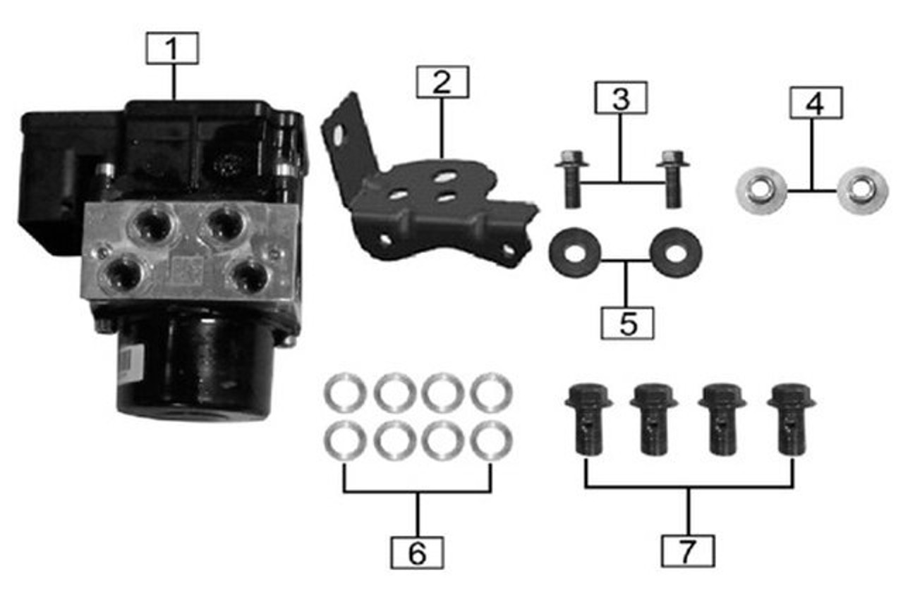 ABS Control Unit Assembly