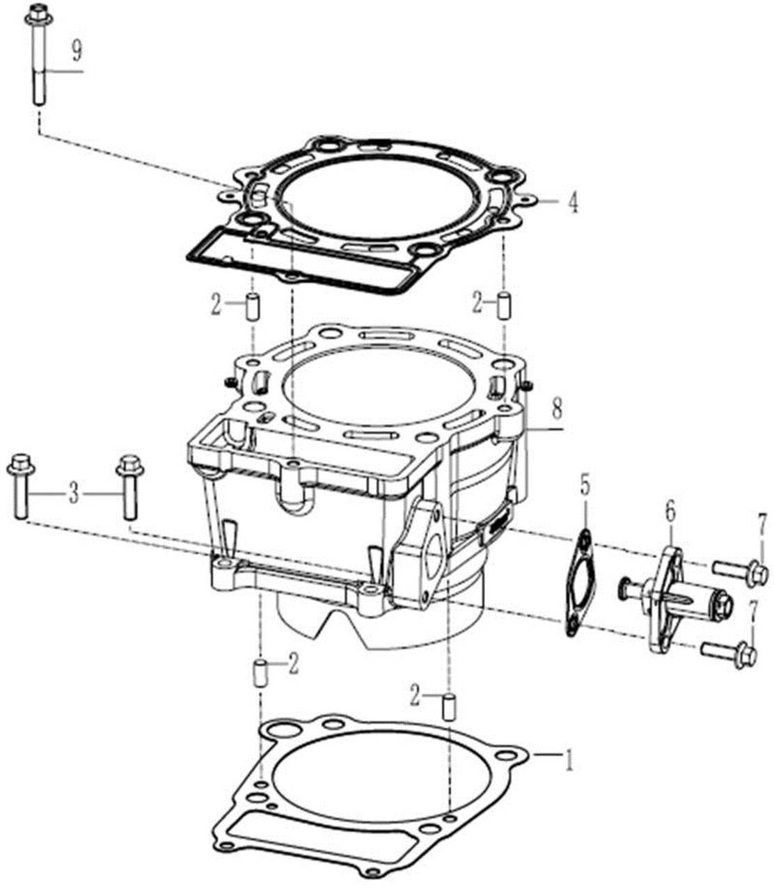 Stock Replacement Parts - RX4 Parts - Engine Parts