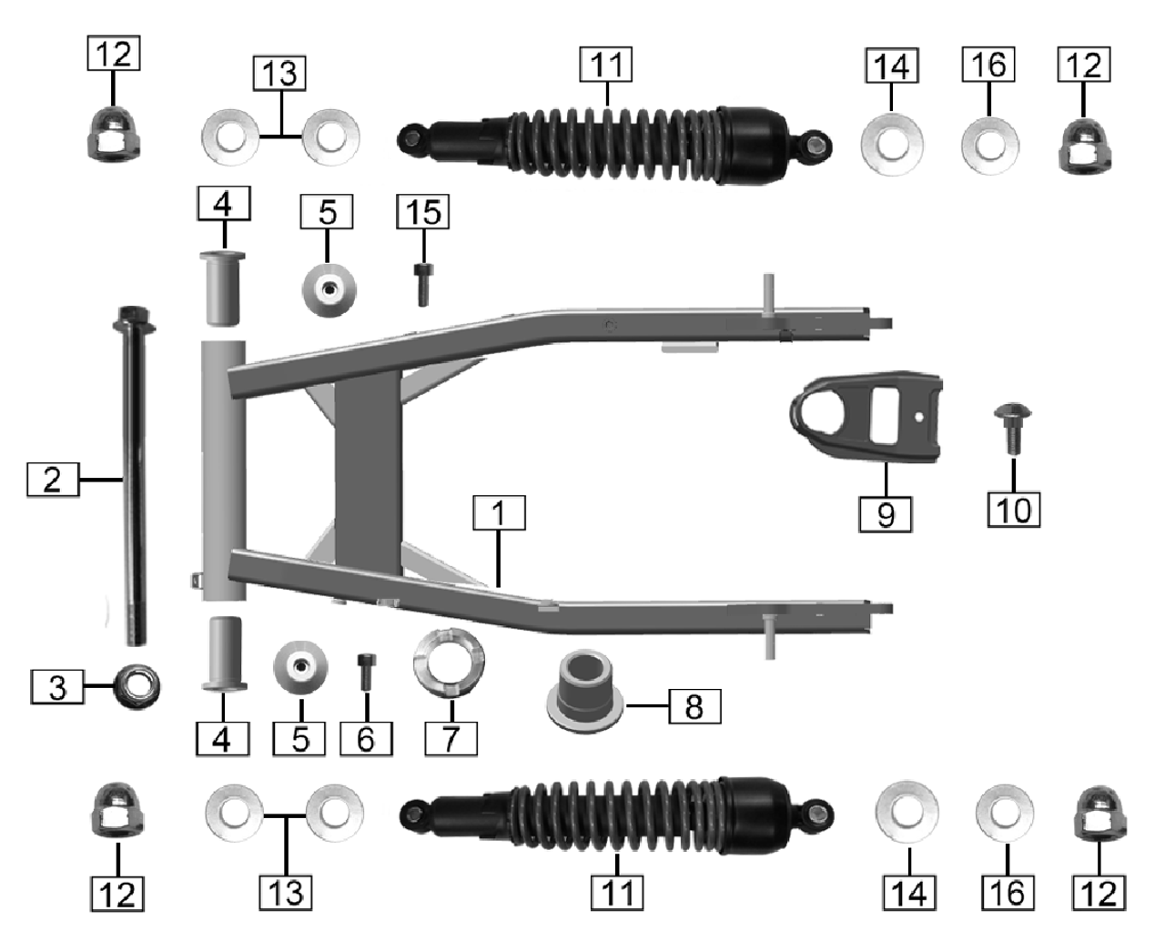 SWINGARM/SHOCKS