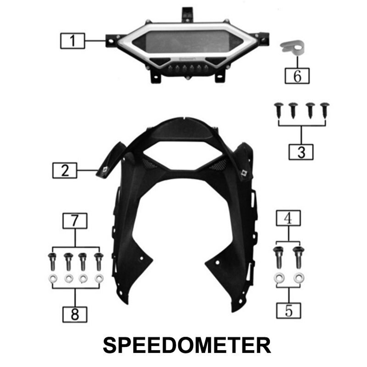 SPEEDO CLUSTER