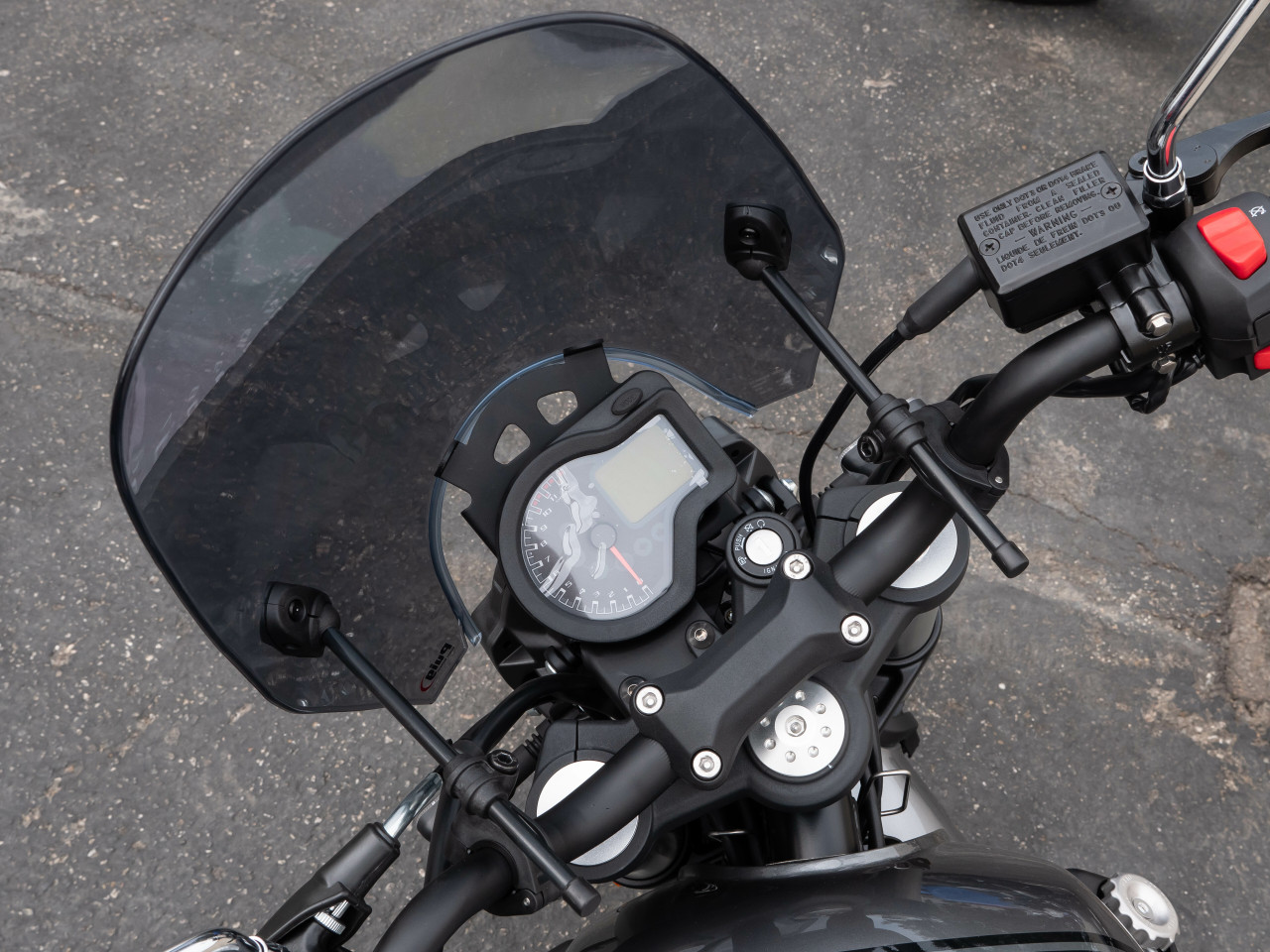 Puig Hi-Tech Parts Custom II Windshield X-11 (Smoke)