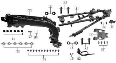 Security Switch,Side Bracket - CSC Motorcycles