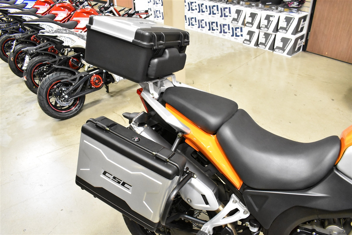 3-Piece Resin Motorcycle Pannier & Top Box Kit | CSC & Universal ADV