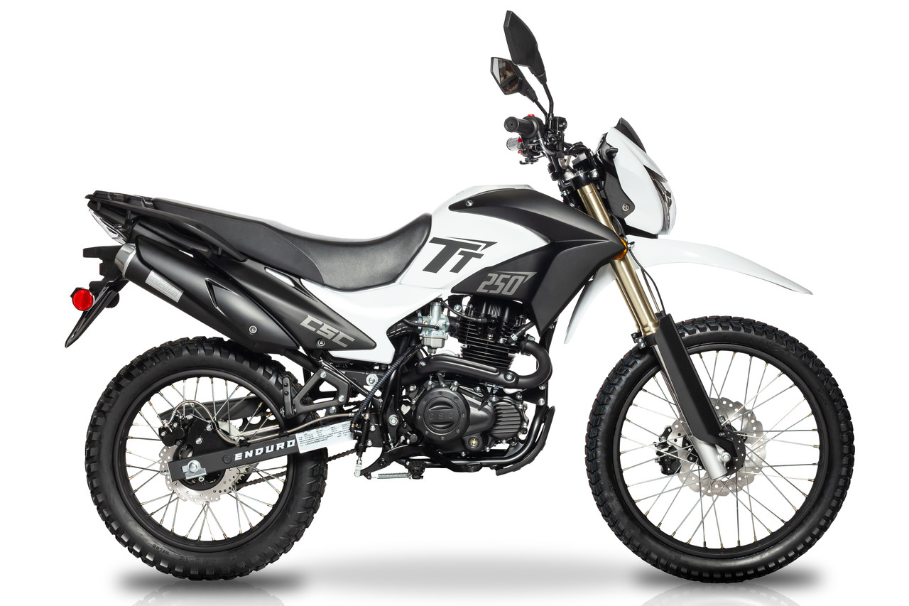 2024 TT250 Dual Sport White - Pre-Order - DEPOSIT ONLY