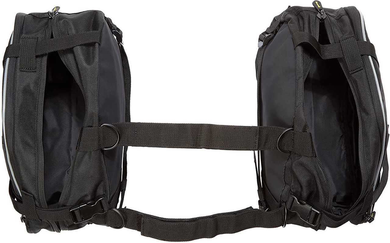 Nelson-Rigg Black RG-020 Dual Sport Enduro Saddlebags, One Size