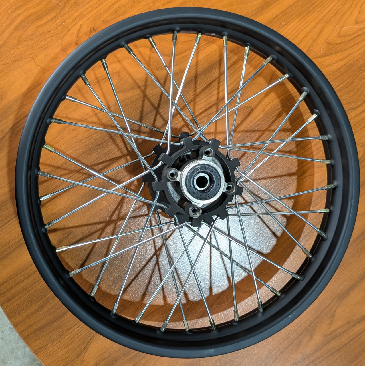 Rear wheel with spoke (2.15x18) 2016-UP TT250 In OEM Parts/TT250