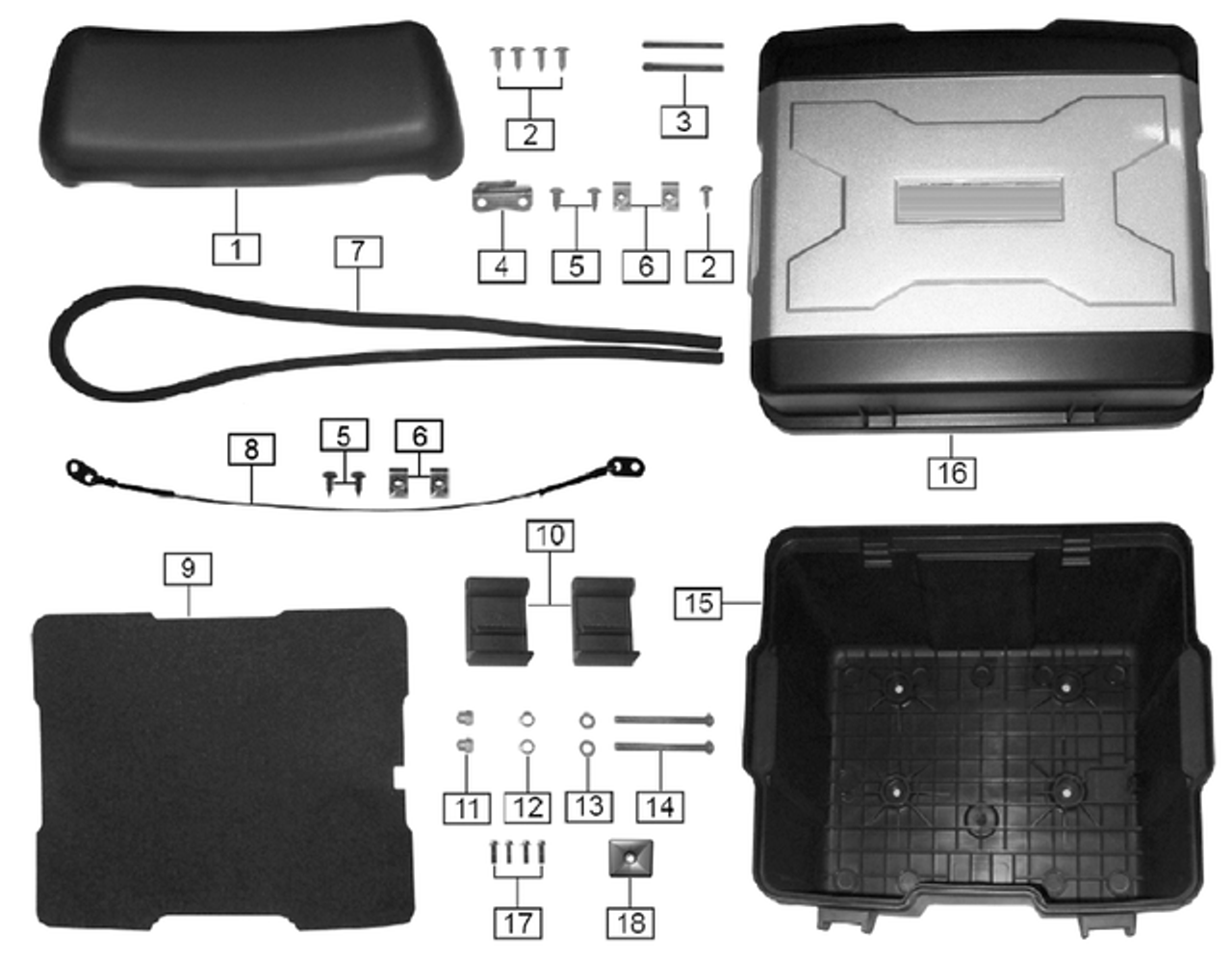 Case, Top Box