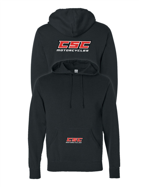 HOODIE, CSC LOGO, BLACK