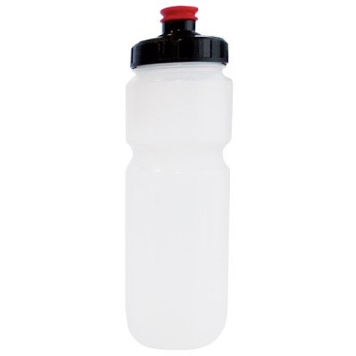 UC Waterbottle, 27 Oz, Clear W/Black Cap No Logo