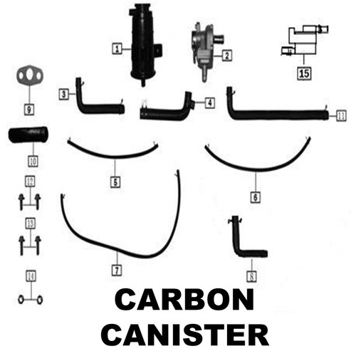 OEM Replacement Part for RC3 Carbon canister - CSC Motorcycles