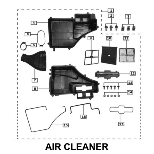 FILTERING NET,AIR CLEANER