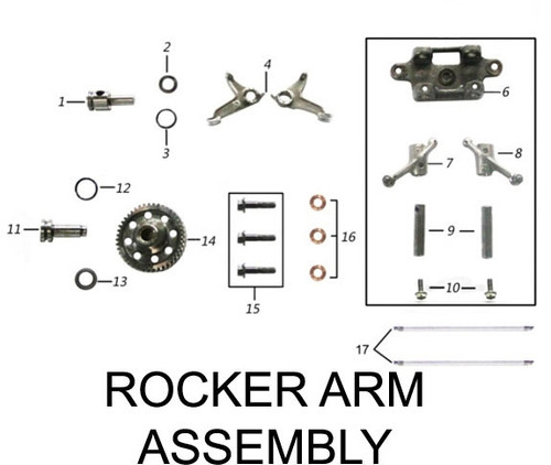 Stock Replacement Parts - TT250 Parts - Engine Parts