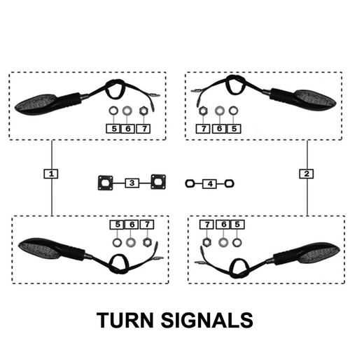 Turn Signal Left Side (Late 2015-Up), (LARGE)