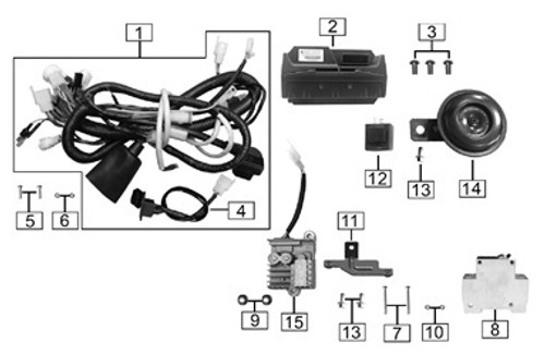 Monterey Electric Parts Parts Diagram