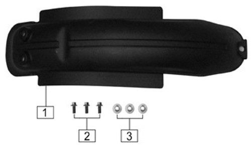 Monterey Rear Fender Parts Diagram