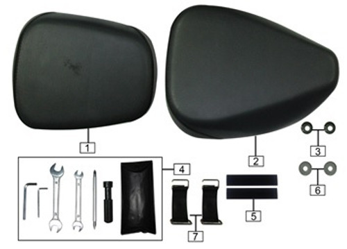 Monterey Seat Parts Diagram