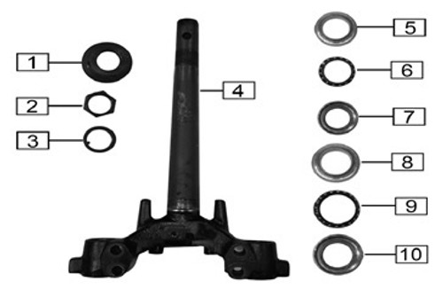 Monterey Triple Tree Assy Parts Diagram