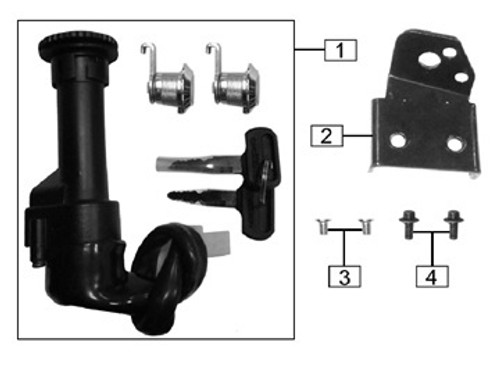 Monterey Vehicle Lock Parts Diagram