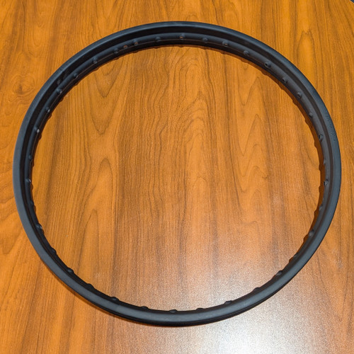 Front Wheel Rim Hoop - 21" x 1.60" - Satin Black Steel (CSC TT250)