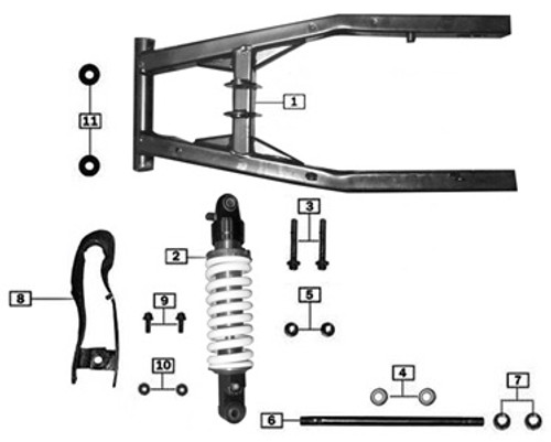 Swing Arm 2016-UP TT250