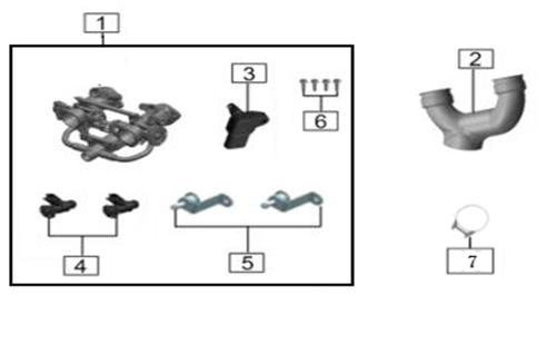 RZ3S Haylon Throttle Body Parts Diagram