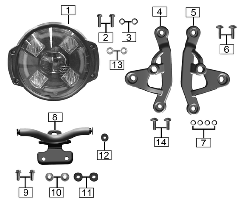 R08-118-04544 Flanging pad 2021-UP RE3