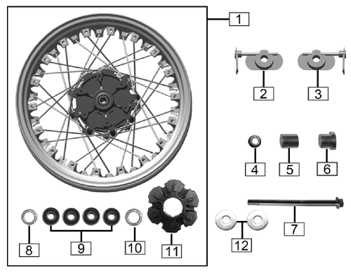 R19-110-04650 Bearing 2021-UP RE3