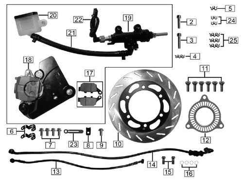 R20-122-04674 Rear Brake Switch 2021-UP RE3