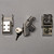 Z30-116-00546 REPLACEMENT LOCK SET FOR ALUMINUM BOXES RX3/RX4