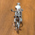 Sheffield Die-Cast Miniature Motorcycle Desk Clock (Pre-Owned / Loose)