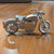 Sheffield Die-Cast Miniature Motorcycle Desk Clock (Pre-Owned / Loose)