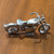 Sheffield Die-Cast Miniature Motorcycle Desk Clock (Pre-Owned / Loose)