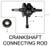 Crankshaft Connecting-Rod Assy for TT250 SG250