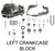 Bolt, M6x50 - Left  Crankase Perimeter for CG250