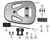 Monterey Rear Seat Support Parts Diagram