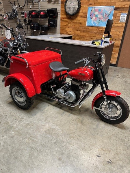 1963 Mustang Delivery Cycle Red
