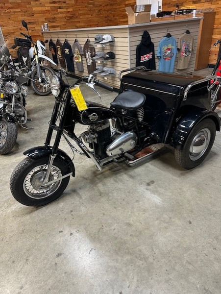 1963 Mustang Motorcycle Delivery Cycle - Black