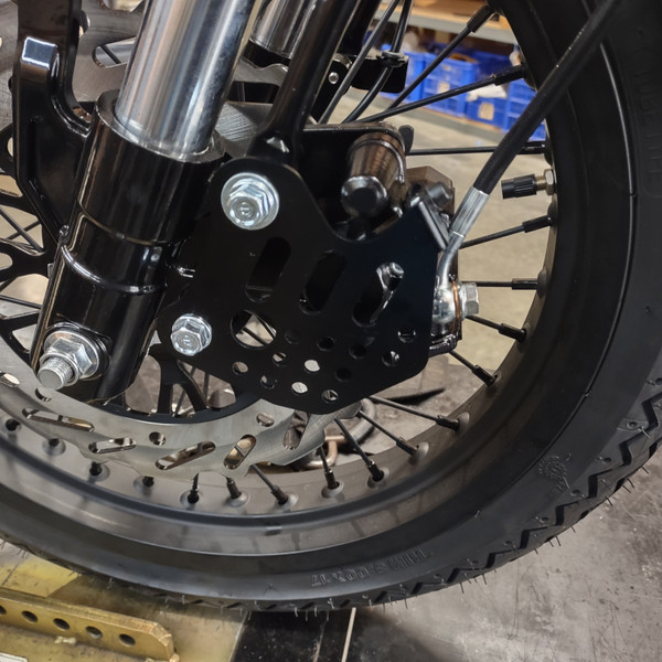 Billet Front Brake Caliper Cover – SG250 Cafe Racer & Scrambler