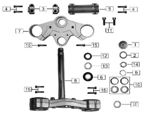 Dustproof ring,steering post