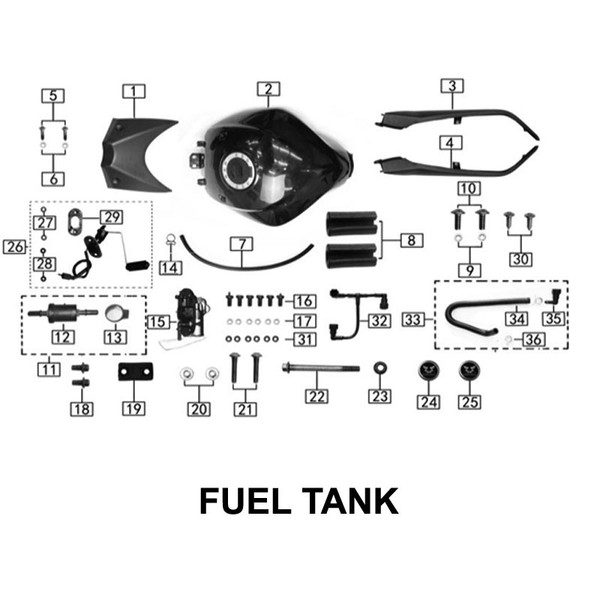 The electric fuel pump assembly