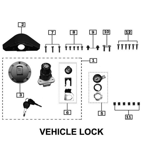 SEAT CUSHION LOCK