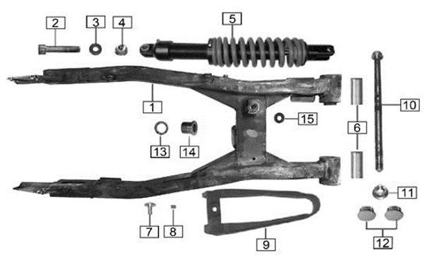 Rear Absorber Shock