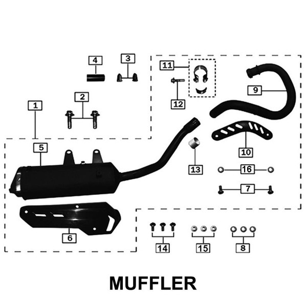 COVER,EXHAUST MUFFLER 1