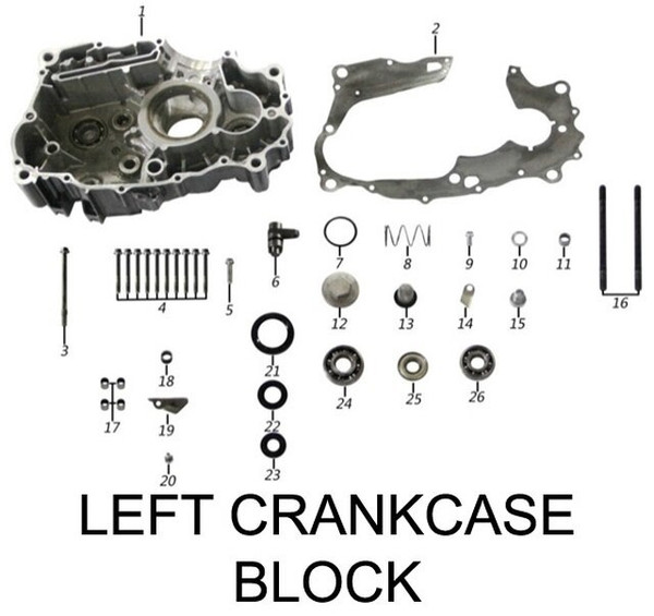 Crush Washer, Oil Change 12.1x2x20 for TT250 & SG250 Engine