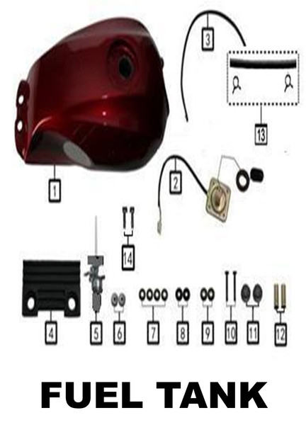 Fuel Tank Mounting Bushing, Front for SG250