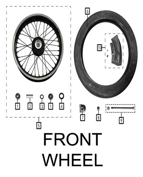 Left Front Wheel Spacer