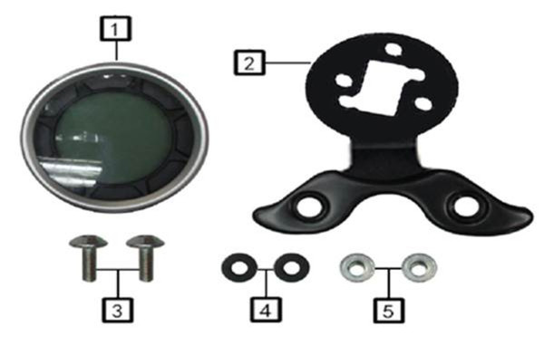 Rubber washer, 8.5X12X17-2.5=3=2.5, for SG250 2019-Up