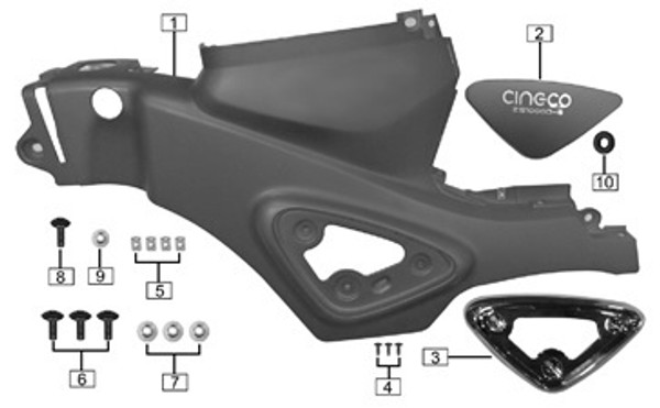 Monterey Body Panel Assy- Right Parts Diagram