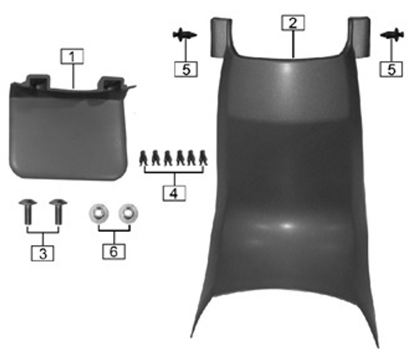 Monterey Front Body Panel Assy Parts Diagram